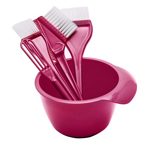 Kit Per La Colorazione Dei Con Ciotola Pennello E Agitatore Versatile Per Lunghezze E Stili Di