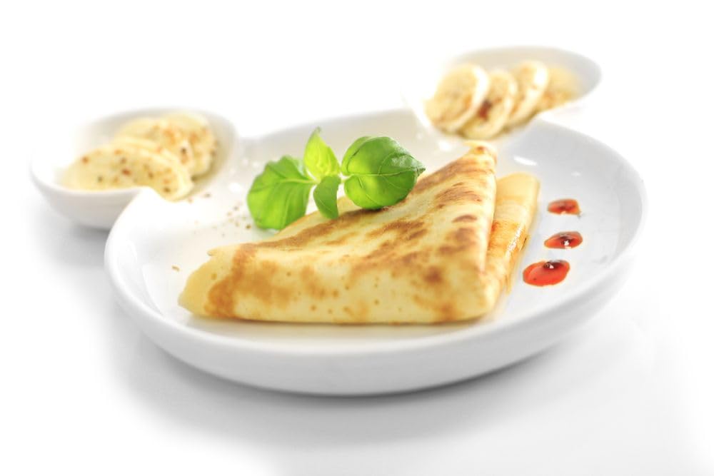 HENDI Assiette pour enfants motif Ours, assietete à dîner, Ø190mm sans les oreilles, hauteur: 27mm, porcelaine blanche (Lot de 3)