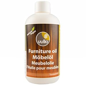 Uulki Meubelolie Onderhoudsolie – 100% Natuurlijke en Plantaardige Houtolie voor Houten Meubels in Huis (kleurloos…