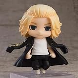 Eamily Para Sano Manjiro Anime Personajes Colección de Personajes Modelo Estatua Juguete PVC Plástico Decoración de Escritorio (10 cm)
