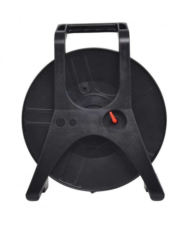 Proel avcat6pro75 Cat6 – Cavo su avvolgicavo professionale (RJ45, Neutrik ne8mx6 lan6s RJ45 maschio, 75 m) Nero