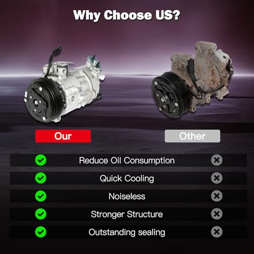 Image of Air Conditioning Compressor Fit for Cadillac ATS CTS 2.0L 2.5L 2013-2019