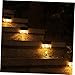 WHAMVOX 1Pc Solar Power Stair Light Lighting Tool for Steps for Gardens and Patios Easy to Install Weather Resistant