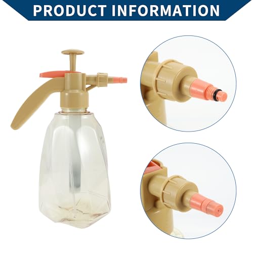 Hihaha Sprühflasche/Außensprühflasche Wassersprühnebler für Garten Zuhause/Einstellbarer Kunststoff 1,5L / 1 Stück Gelb