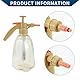 Hihaha Sprühflasche/Außensprühflasche Wassersprühnebler für Garten Zuhause/Einstellbarer Kunststoff 1,5L / 1 Stück Gelb