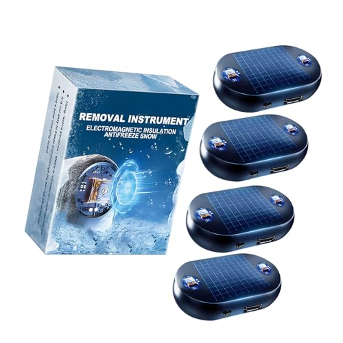 Geavonyg Weather Metal Car Windshield Deicer Freeze Through Electromagnetic Molecular Resonance Technology Electromagnetic Snow Remover