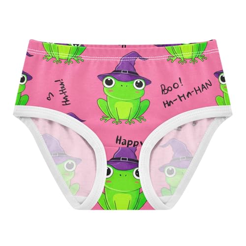 Girls Underwear Toddlers 2t Cotton Cute Panties Girl Animals Briefs Undies Kids Cute Green Frogs Wizard Pink