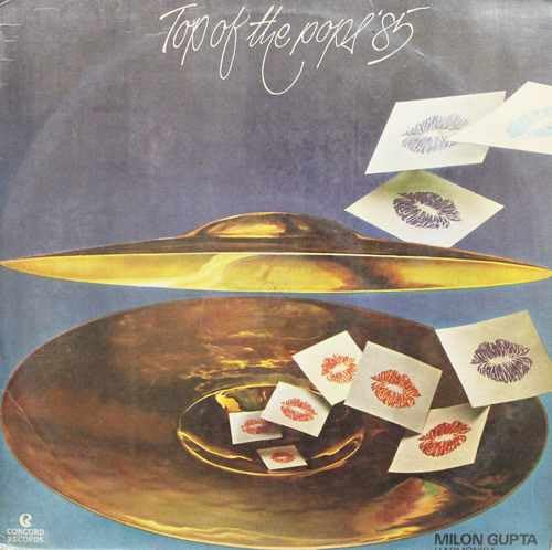 Milon Gupta Harmonica – Top Of The Pops ’85 – 040002 – Instrumental LP Vinyl Record, Rahul Dev Burman, Bappi Lahiri, Kalyanji Anandji, Gulshan Bawra, Anjaan, Javed Akhtar