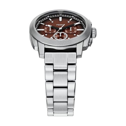 Image of Fossil Men's Watch, Machine Stainless Steel Chronograph Watch for Men