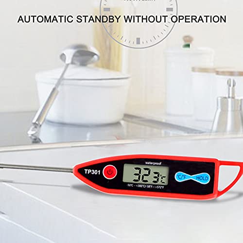 Staright Termômetro de cozinha digital Sonda de temperatura Medidor de temperatura de alimentos à pr