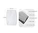 LZYMSZ Activated Carbon Filter,5 Layer Protective Filter Replacement Replaceable Anti Haze Filters Mouth Filter for Outdoor (30-Medium)