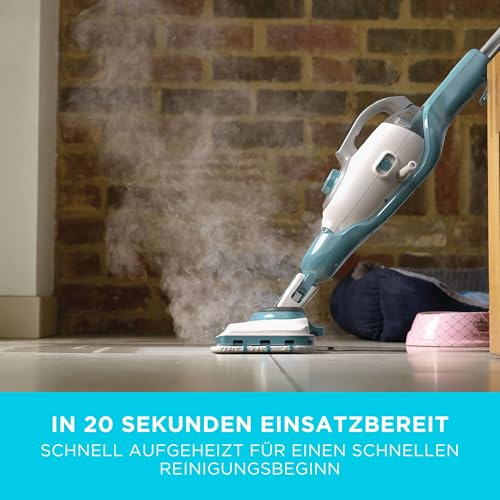 BLACK+DECKER Dampfreiniger 10-in-1 mit vielseitigen Funktionen