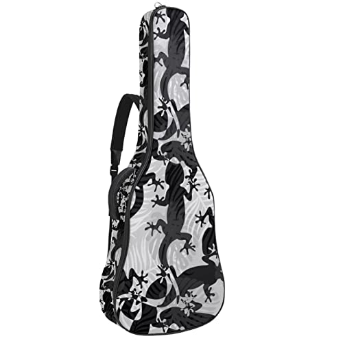 Housse guitare acoustique imperméable anti-pluie grand organiseur de rangement