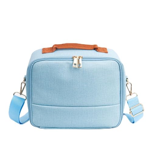 Universal Camera Case, Thickened Shockproof Bag for Fujifilm Instax Mini 12/11/99/40/Evo Link2 Liplay SQ, CP910 1200 1300 DSLR Cameras， Adjustable Strap Digital Camera Bag (Blue)