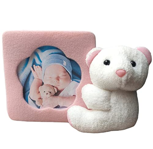 Portafoto bebe en color AZUL o ROSA- Detalles bautizo Cover