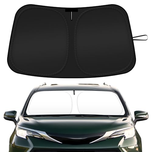 SHINEHOME Car Windshield Sun Shade Compatible with 2021 2022 2023 2024 2025 2026 Toyota Sienna...