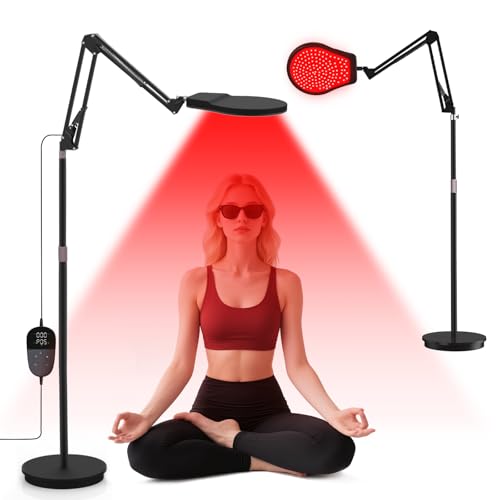 Relhafethy Floor Rotlichtlampe