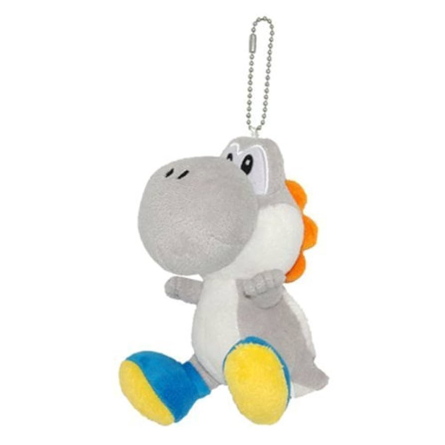 Amazon.co.jp: スーパーマリオ しろヨッシー マスコット 高さ