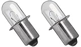 BestRec (2) 18 Volt Flashlight for XENON Bulbs for Makita A-902961 / BML185 - ML180