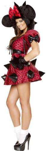 Rebel Mouse Dress Costume Valentine Halloween Cosplay