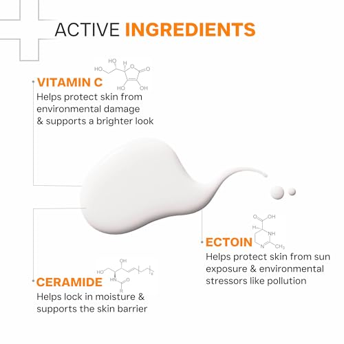 Image of DERMATOUCH C-Defense SPF 50 PA++++ Fluid Sunscreen with Vitamin C & Ceramides | For Premature Aging, Dullness| Zero White Cast | Lightweight Daily Sunscreen | In-Vivo & In-Vitro Tested | 80ml