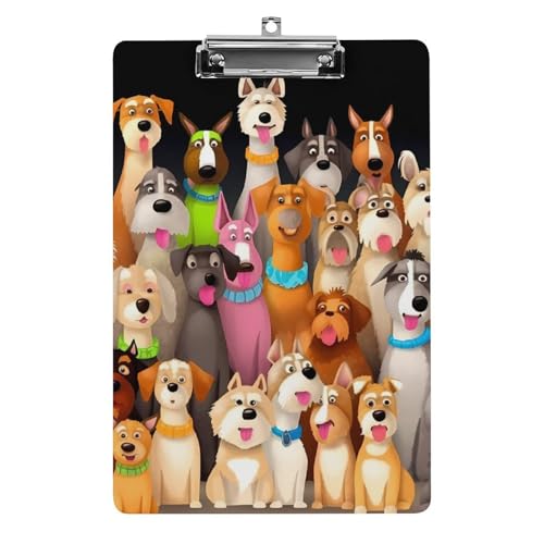 Porte-bloc A4 durable et incassable pour 100 feuilles de bureau