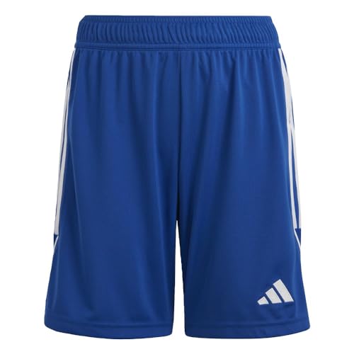 Short Adidas Tiro 23 junior respirant bleu et blanc taille L