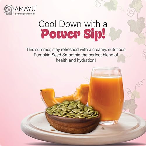 Image of AMAYU Healthy Seeds Combo Pack | Nutrient-Rich Superfoods for Daily Wellness | High in Fiber, Protein & Omega-3 | Premium Natural Seeds for Everyday Nutrition | 200g Each (Pumpkin, Flax & sunflower seeds)