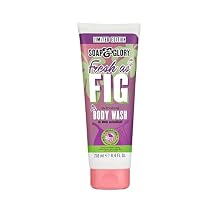 Soap & Glory Fresh as Fig Vegan Body Wash - Limited Edition Hydrating Body Wash for Refreshed, Clean Skin - Removes Dirt, Oil and Sweat - Scented with Plump Fig & Sparkling Lemon Blossom 250 ml