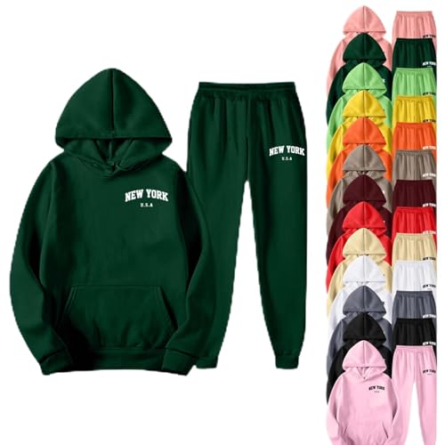 Ensemble de jogging femme grande taille du S au 3XL avec sweat à capuche pour le sport