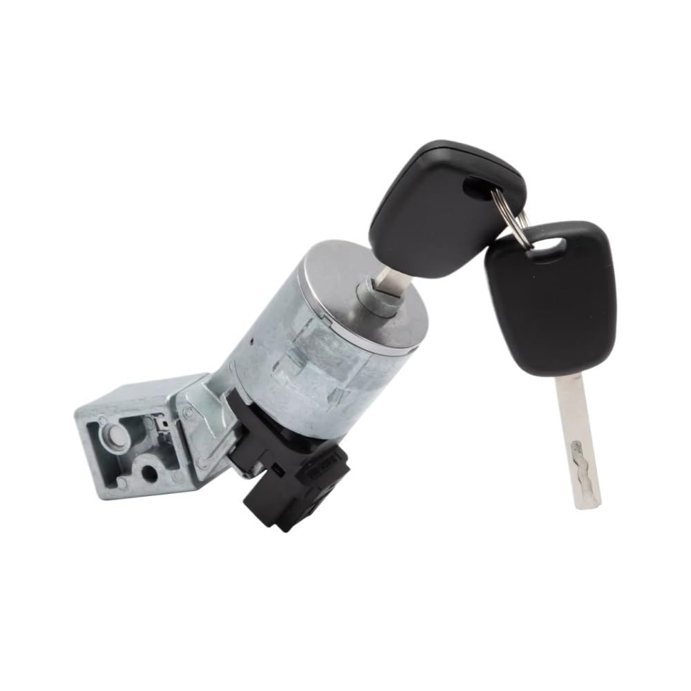 Hzsmyxgs One Color Car Lock Barrel Compatible With Peugeot For 207 3008 307 308 5008 807 For Expert 4162Kf Steering Lock With 2 Keys