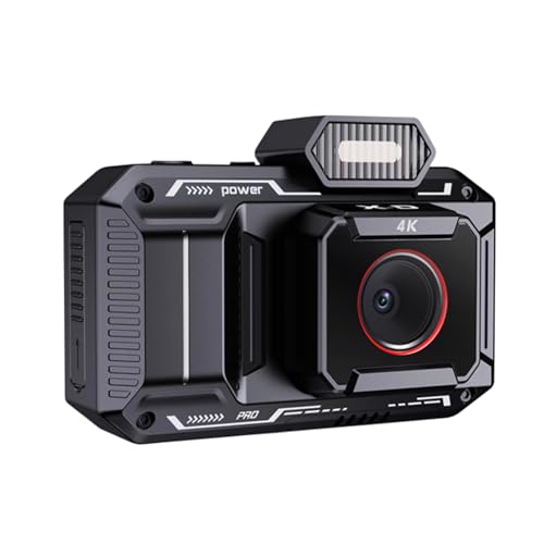 Tonfarb 1080P Digital Camera for Photography, 48MP Kids Digital Point and Shoot Vlogging Video Camera 18x Zoom with 32 GB SD Card Black