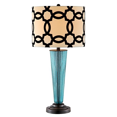 Stein World 99859 Tegan Table Lamp, 22.75 x 15 x 15", Blue