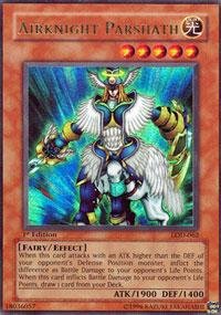 Amazon.com: Yu-Gi-Oh! - Airknight Parshath (LOD-062) - Legacy of
