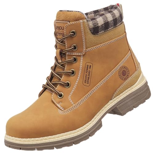 ANJOUFEMME Work Hiking Boots