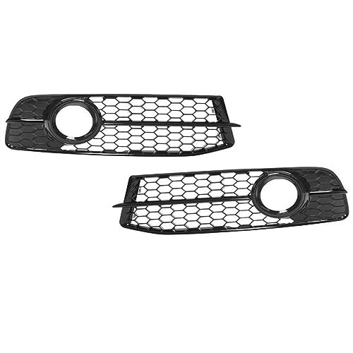 Entretoise de calandre A6 C6 2008-2011 2 pièces style maille noire