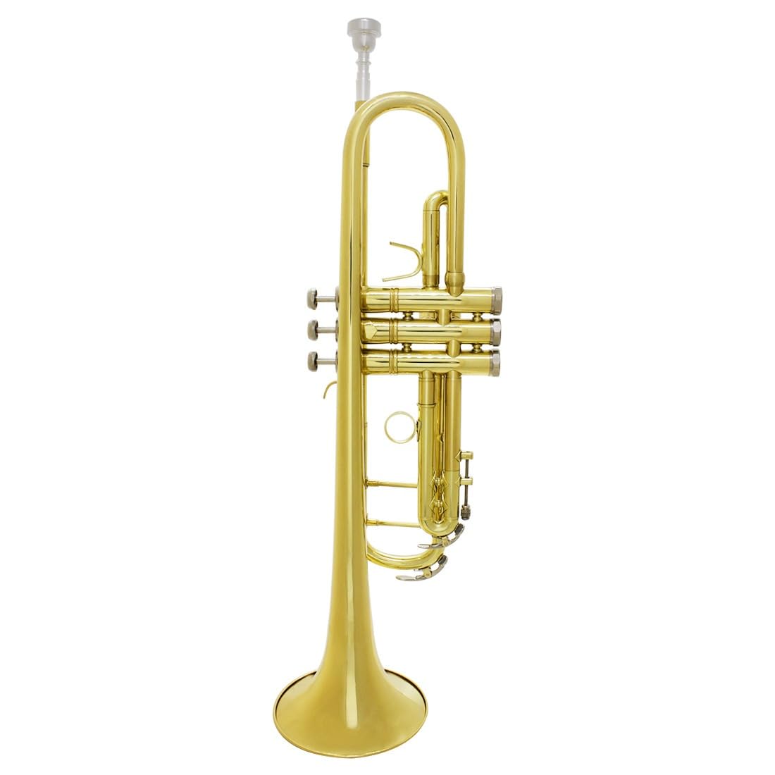 Standard Trompeten Gold Messing Trompete Körper B Flache Blasinstrument Tragbare Standard Trompete Professionelle