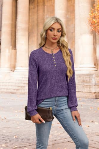 Image of XIEERDUO Sweater for Women Winter Clothing Long Sleeve Shirts Fall Fashion Must Haves Comfiest Airport Outfits Trendy
