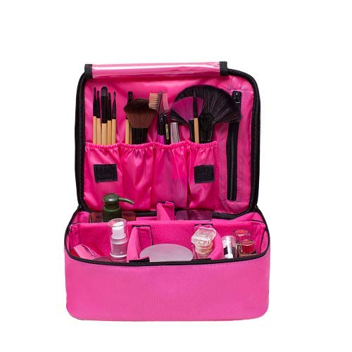 Preisvergleich Produktbild Kosmetiktasche, wasserdichter Make-up-Organizer, große professionelle Kosmetiktasche, Kosmetik-Aufbewahrungsbox, große Kapazität, Make-up-Etuis, Beauty-Kit