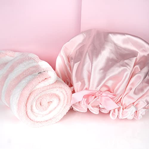 Brushworks Luxury Hair Towel & Shower Cap