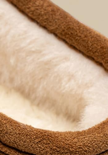 Closed - Toe Mule Slippers Pearl - Embellished Thick Platform Suede - Like Fleece - Lined Indoor Outdoor3