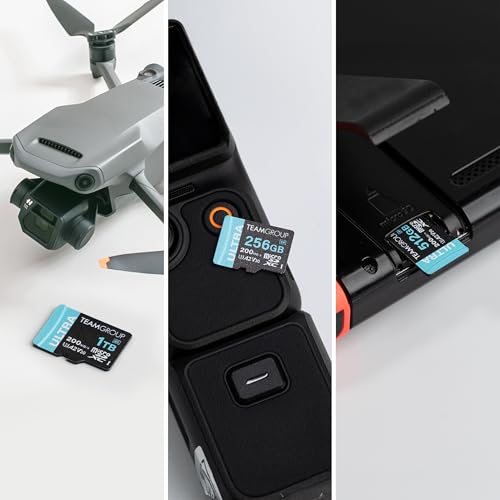Tarjeta Micro SDXC 256 GB V30 Teamgroup para grabación continua de seguridad y cámaras domésticas 2
