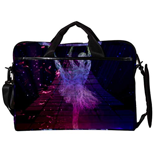 Bolso bandolera para portátil de 14" a 15.4" con diseño Bailarina Dancer