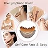 Lymphatic Contour Face Brush, Manual Lymphatic Drainage Massager, Natural Makeup Brushes with Durable Soft Bristles, Hypoallergenic Ergonomic Facial Cleansing Brush for Sculpting #5