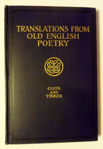 Select translations from Old English poetry, 0837130832 Book Cover