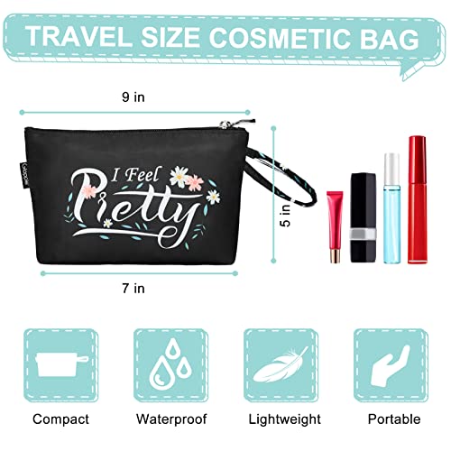 Image of Gloppie Small Makeup Bag for Purse Cosmetic Bag for Women Personal Bag