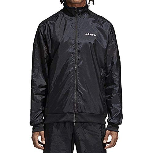 adidas Originals Men's Originals Challeger Track Top, Black, S