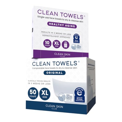 Clean Skin Club Clean Towels XL® Original 50 Ct + Healthy