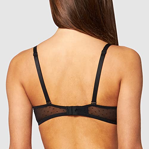 Iris & Lilly Damen Plunge-Push-Up-BH Netz – Bild 3