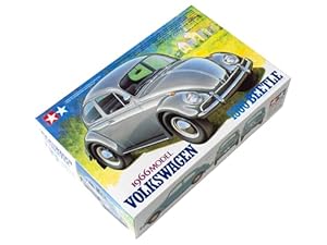 Tamiya 1966 Volkswagen Käfer 1300 Silber Modellbausatz